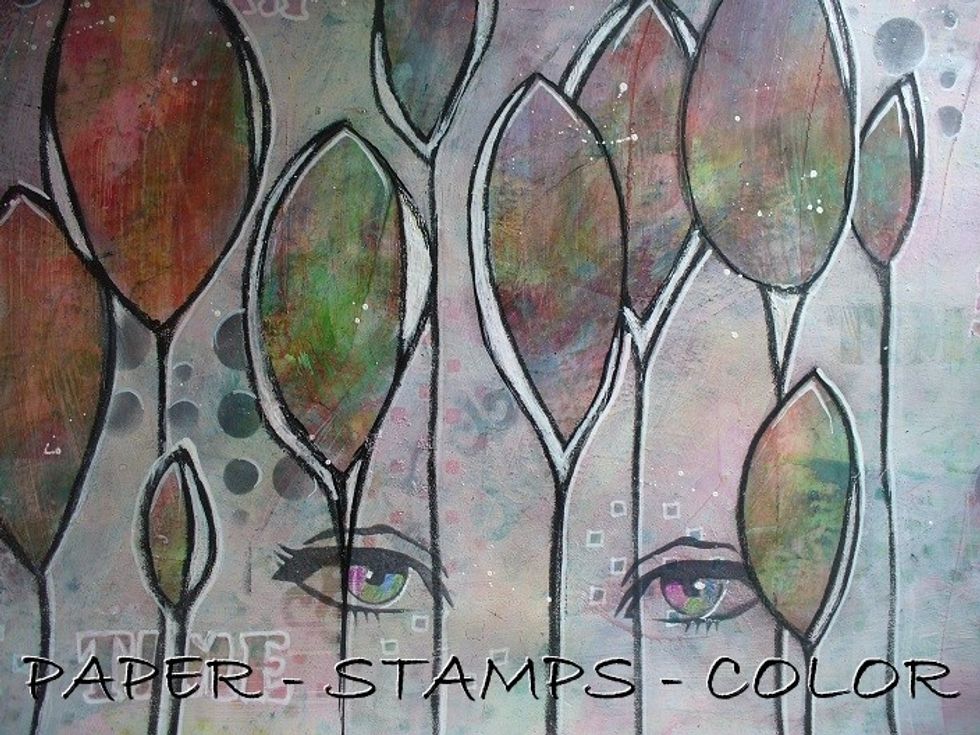 Do you see the glimmery surface within the 'pods' ?