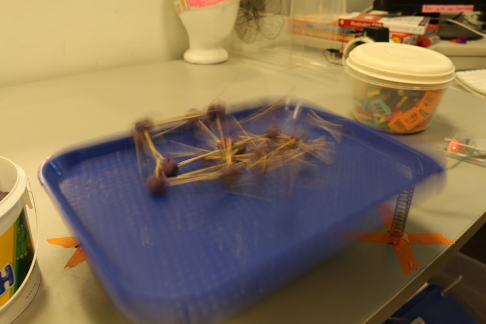 Do you think the structure you make can withstand this shake table? Share pictures with us.