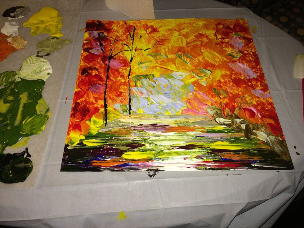 Doesn't have to be solid.