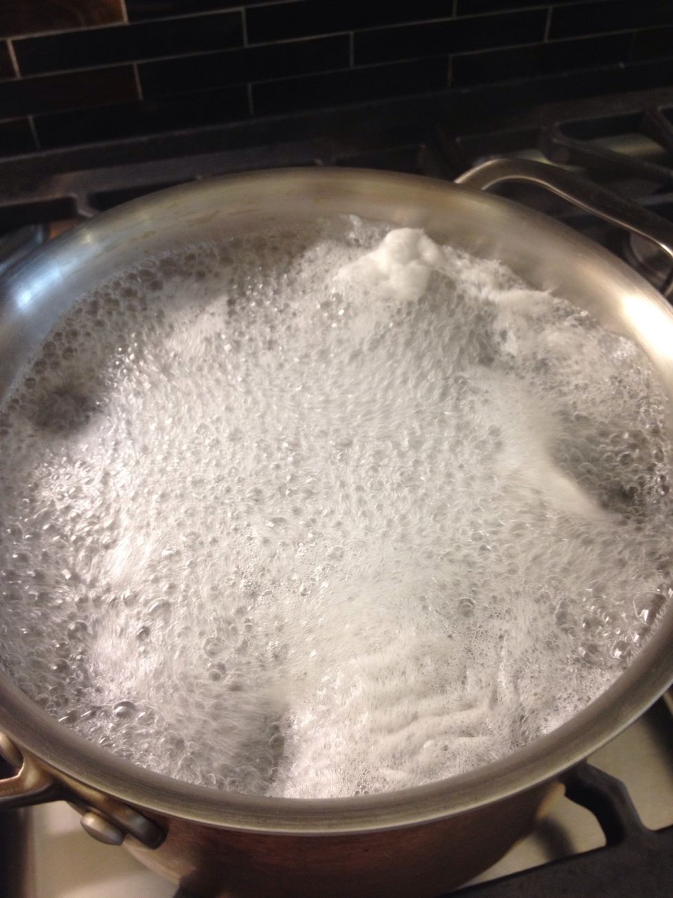 Don't be afraid if foams a little bit