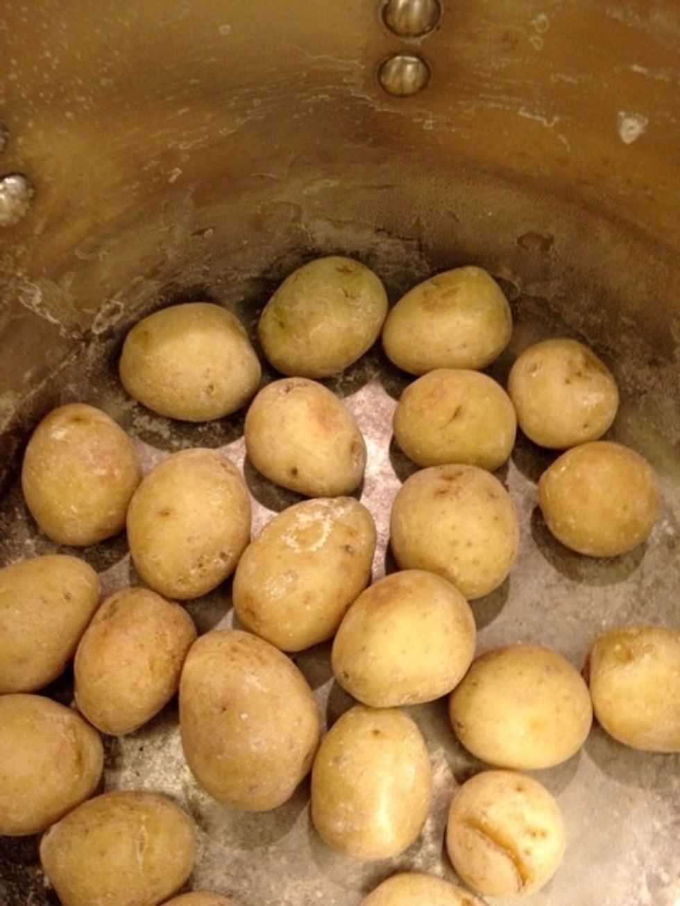 Don't be afraid of burning them. Golden spots start to appear