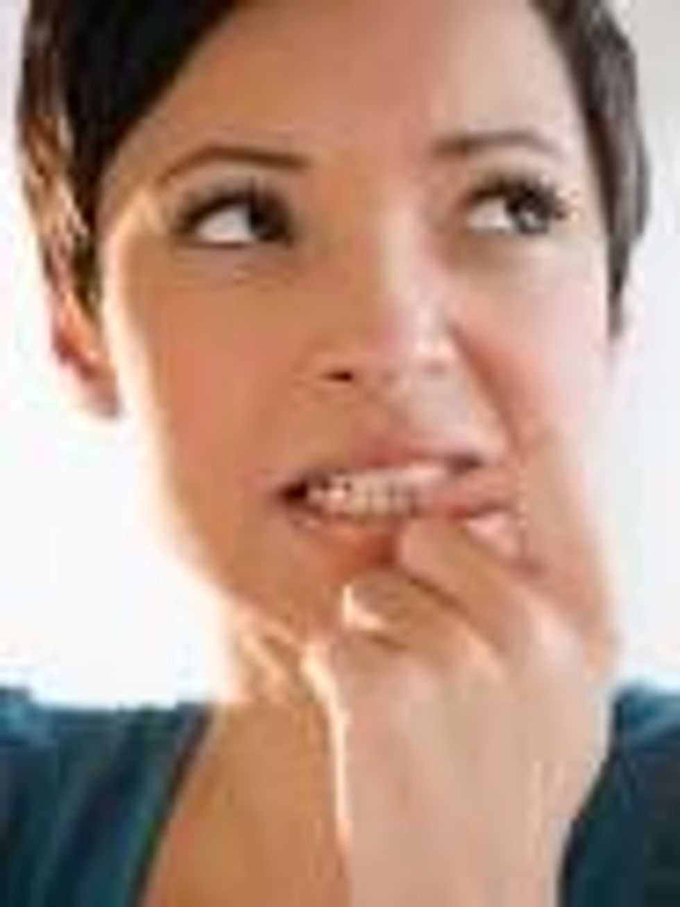 Don't bite your nails! It's bad for your teeth and your nails