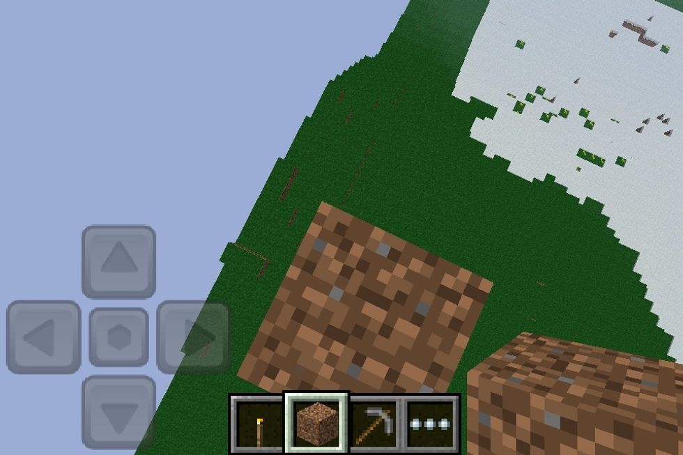 Don't build 1 block up you can get shot off