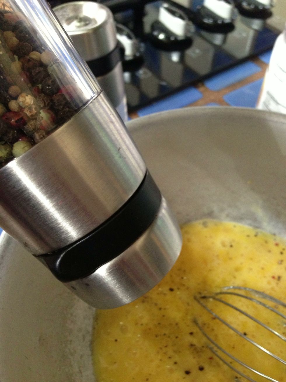Don't forget salt and pepper.