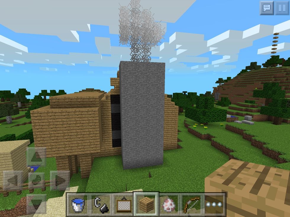 Don't forget the chimney!