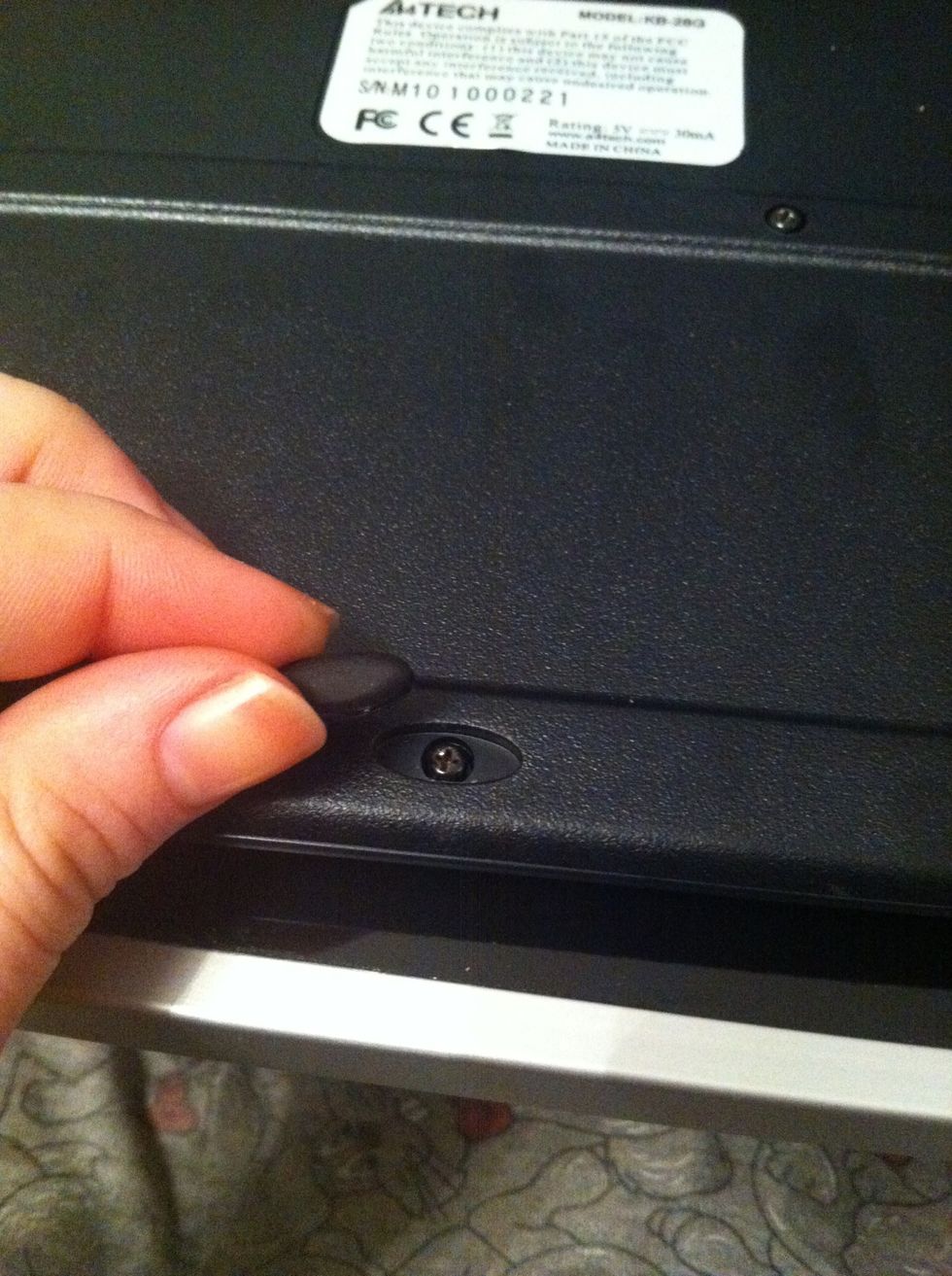 Don't forget the hiding place