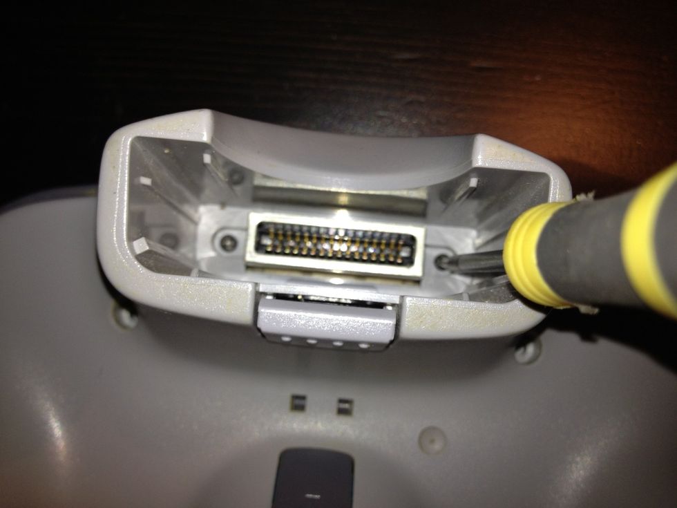 Don't forget the small screws in here.