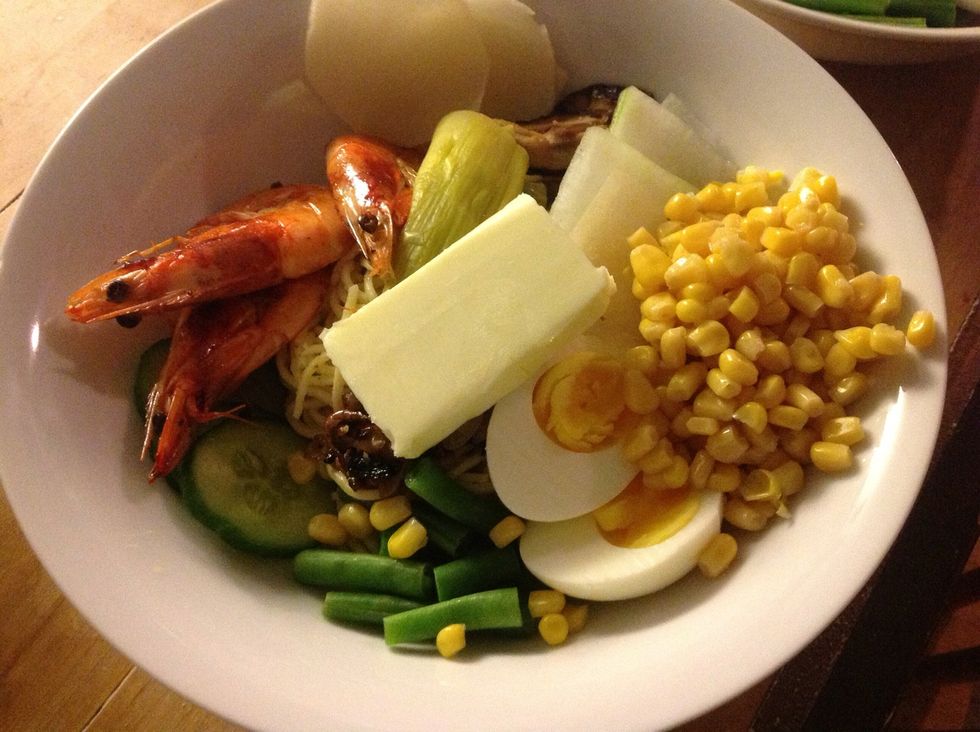 Don't forget to add CORN & BUTTER. (!!!!)
