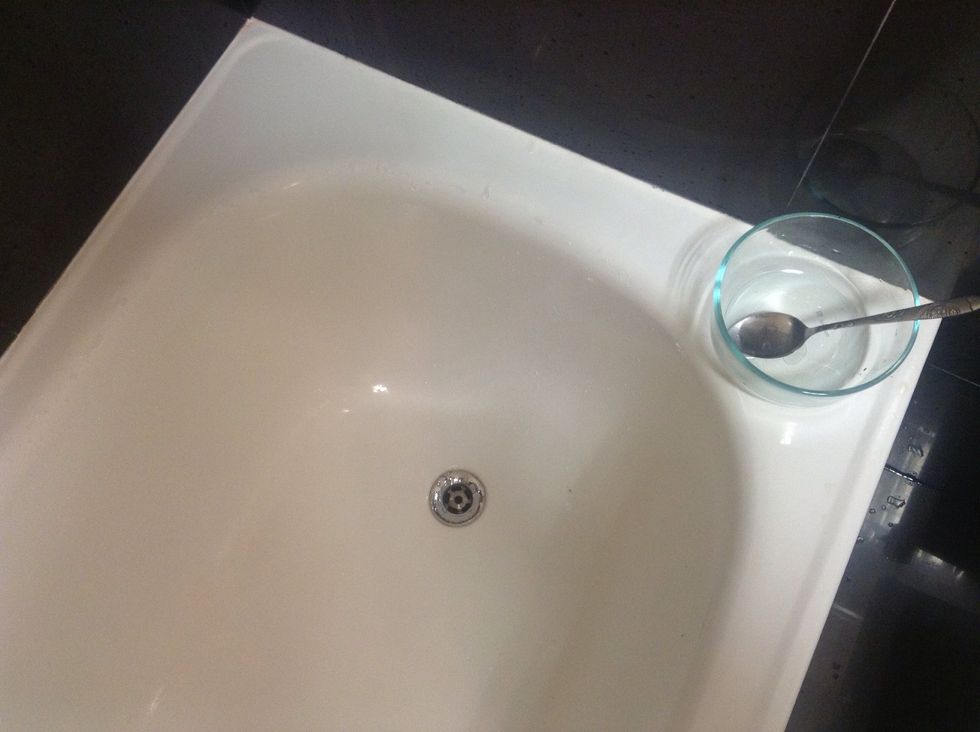 Don't forget to clean the bathroom!