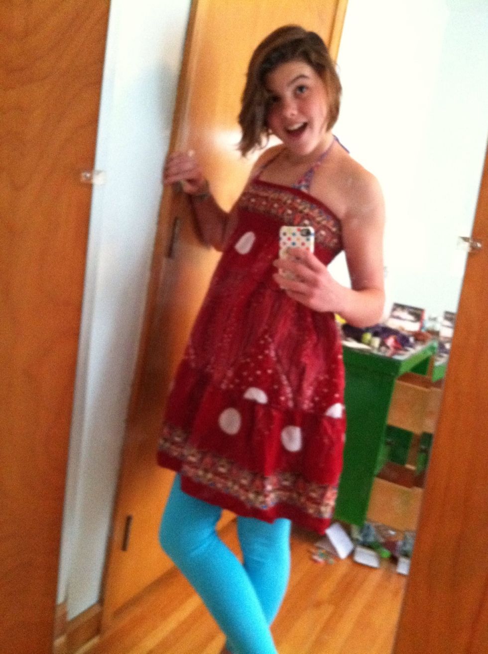 Don't forget to do a random outfit change