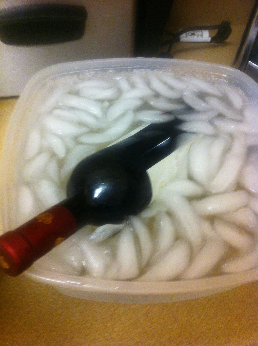 Don't forget to have some wine