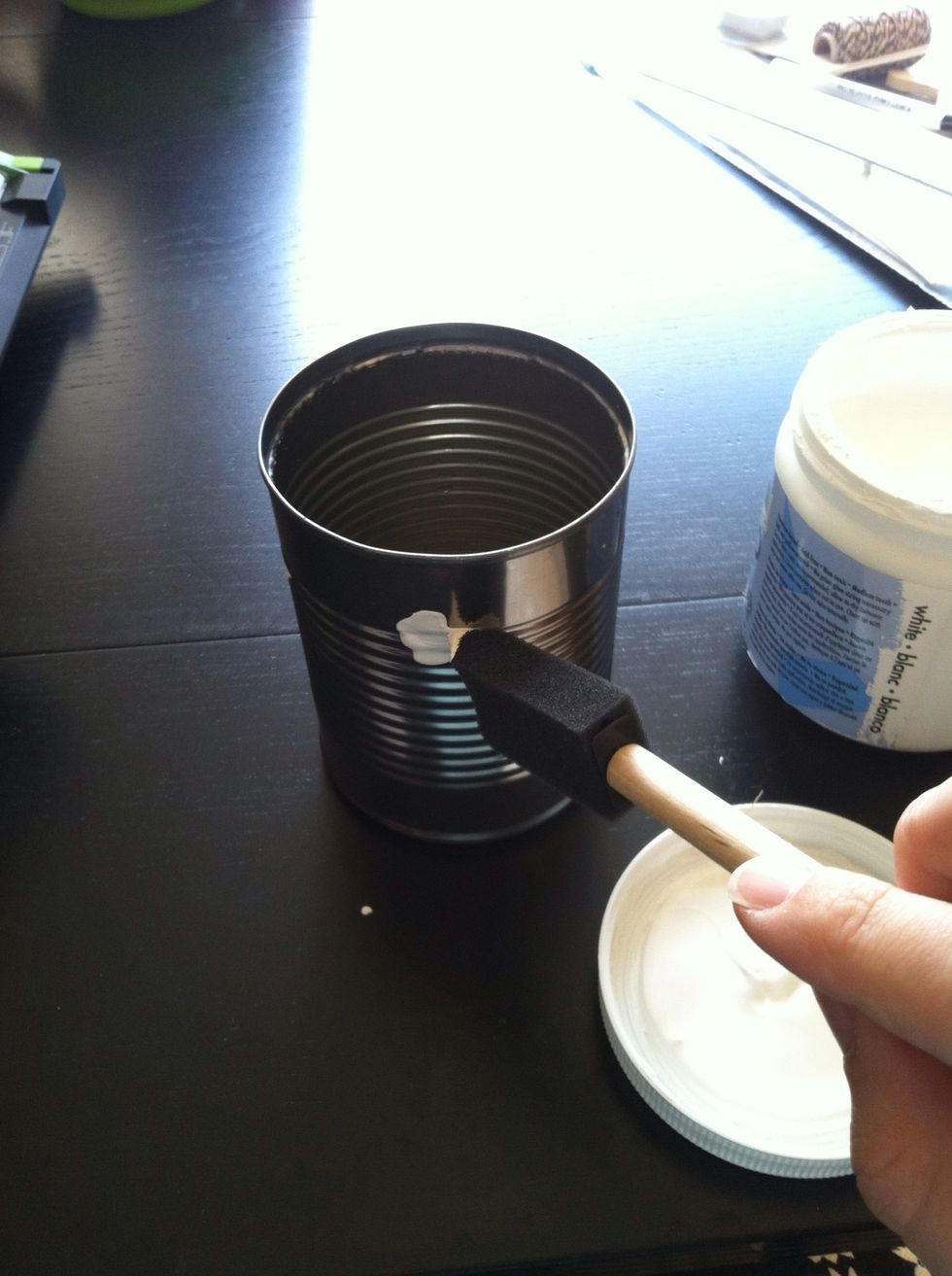 Don't forget to put down a Silpat or craft mat to catch drips and absorb the heat from the heat gun! (Notice the drips on the table... lol!)