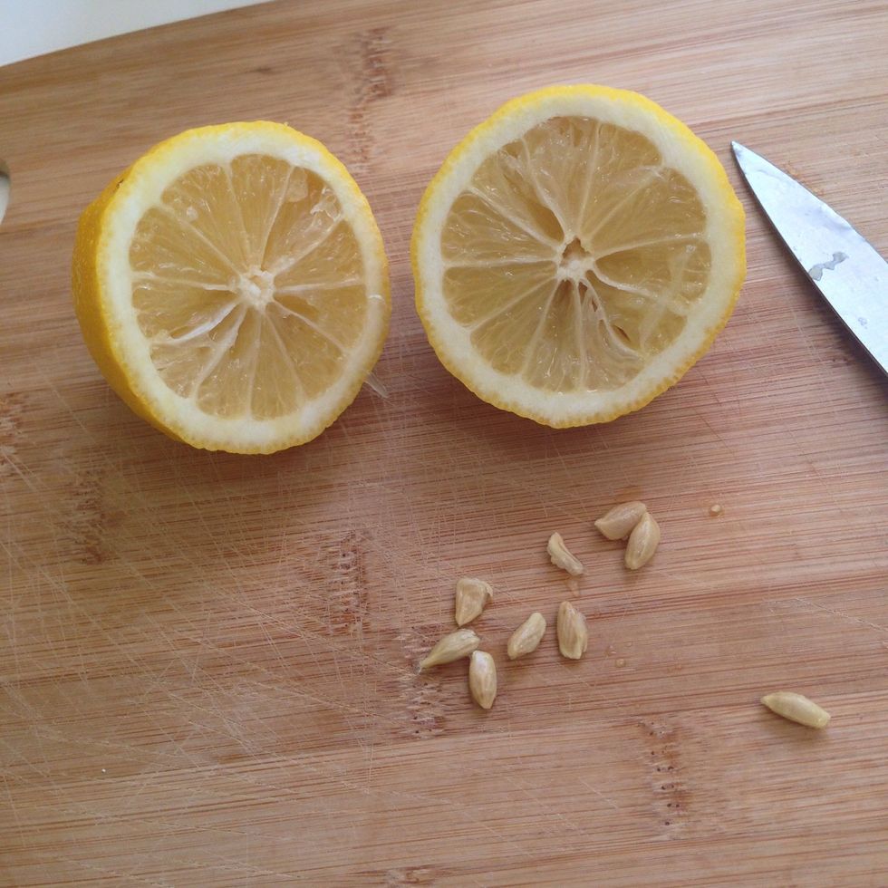 Don't forget to remove the seeds!