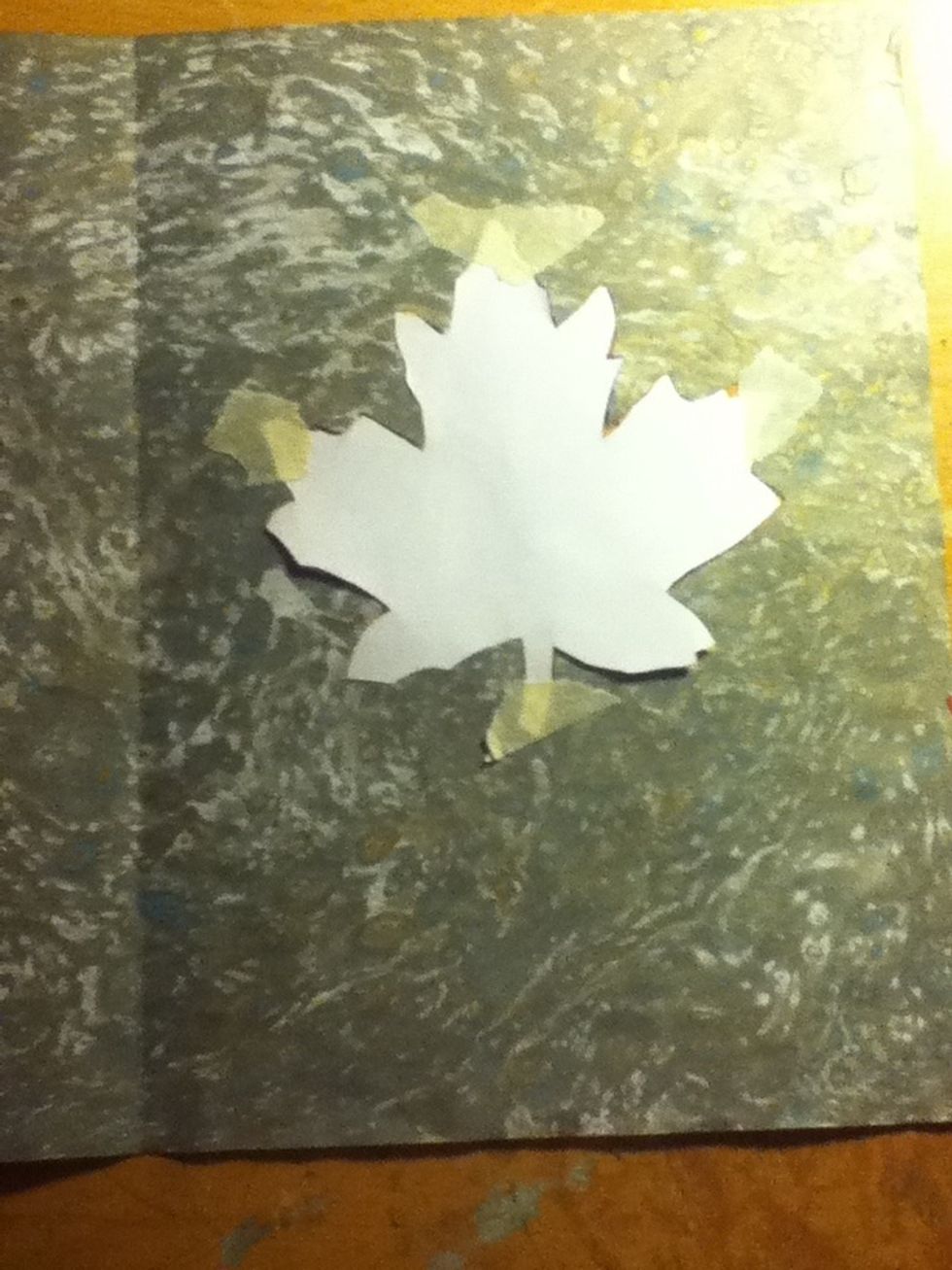 Don't forget to take off the template!!