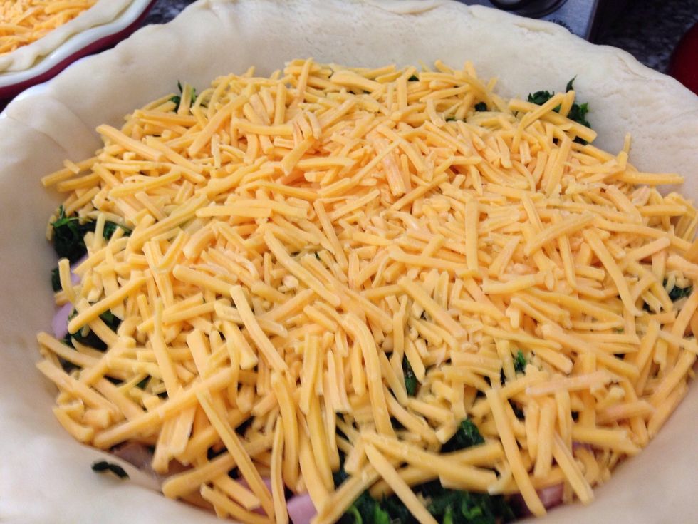 don't forget to top with cheese!