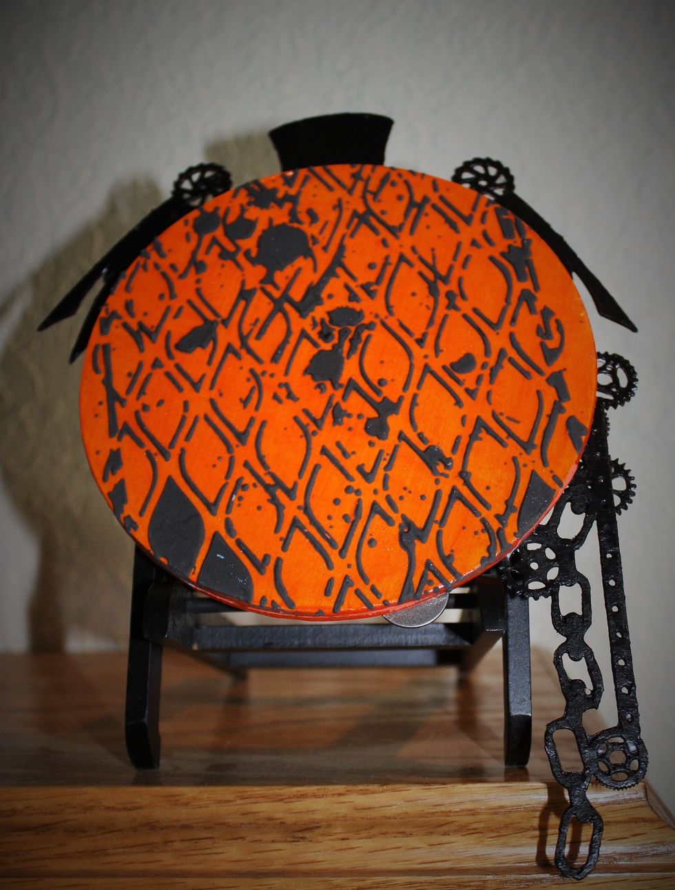 Don't forget to touch up those back pieces and any areas that may have been rubbed off during assembly.