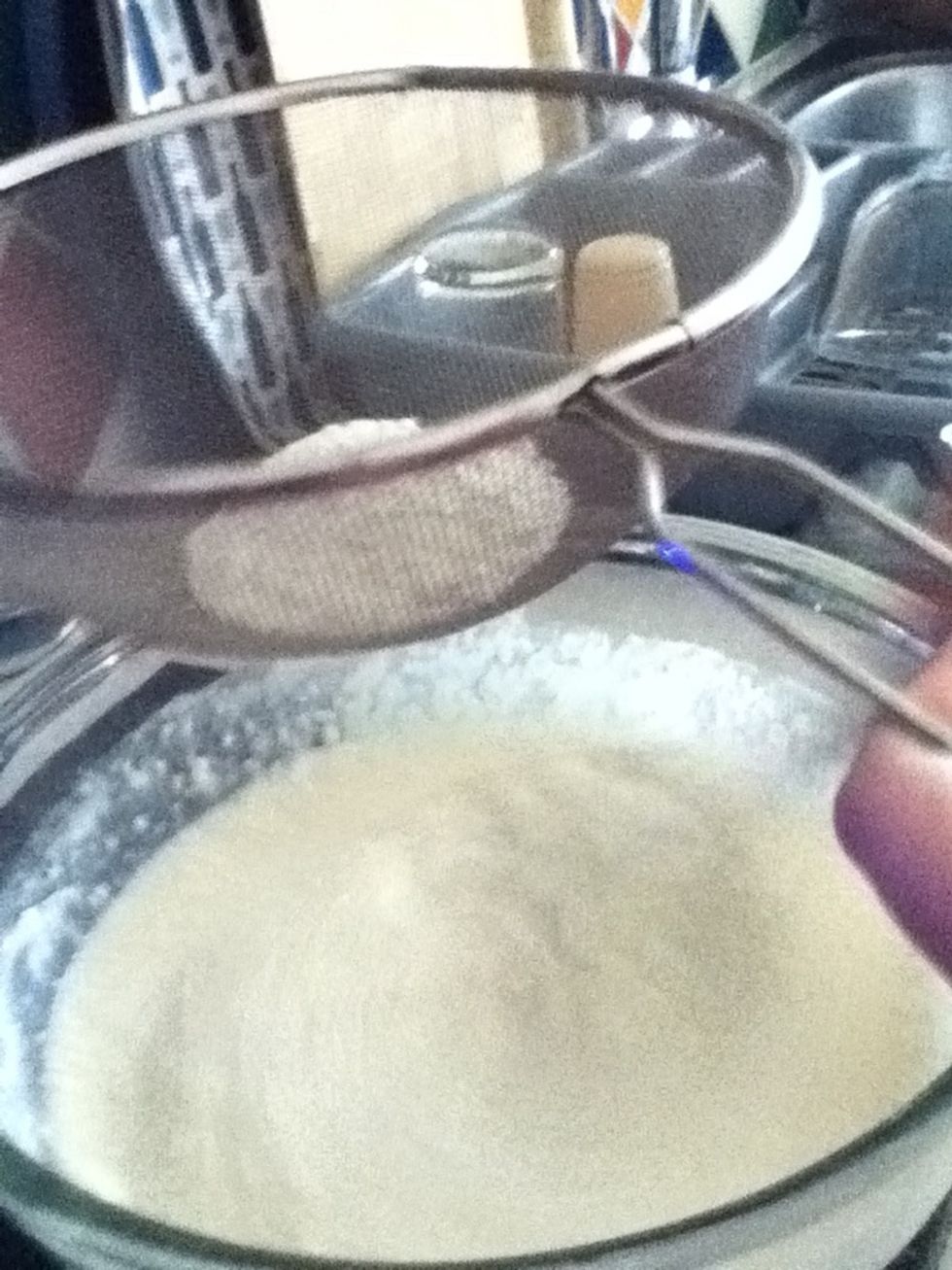 Don't forget to whisk