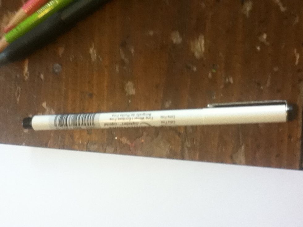 Don't forget your black pen for outlining. \ud83d\udd32