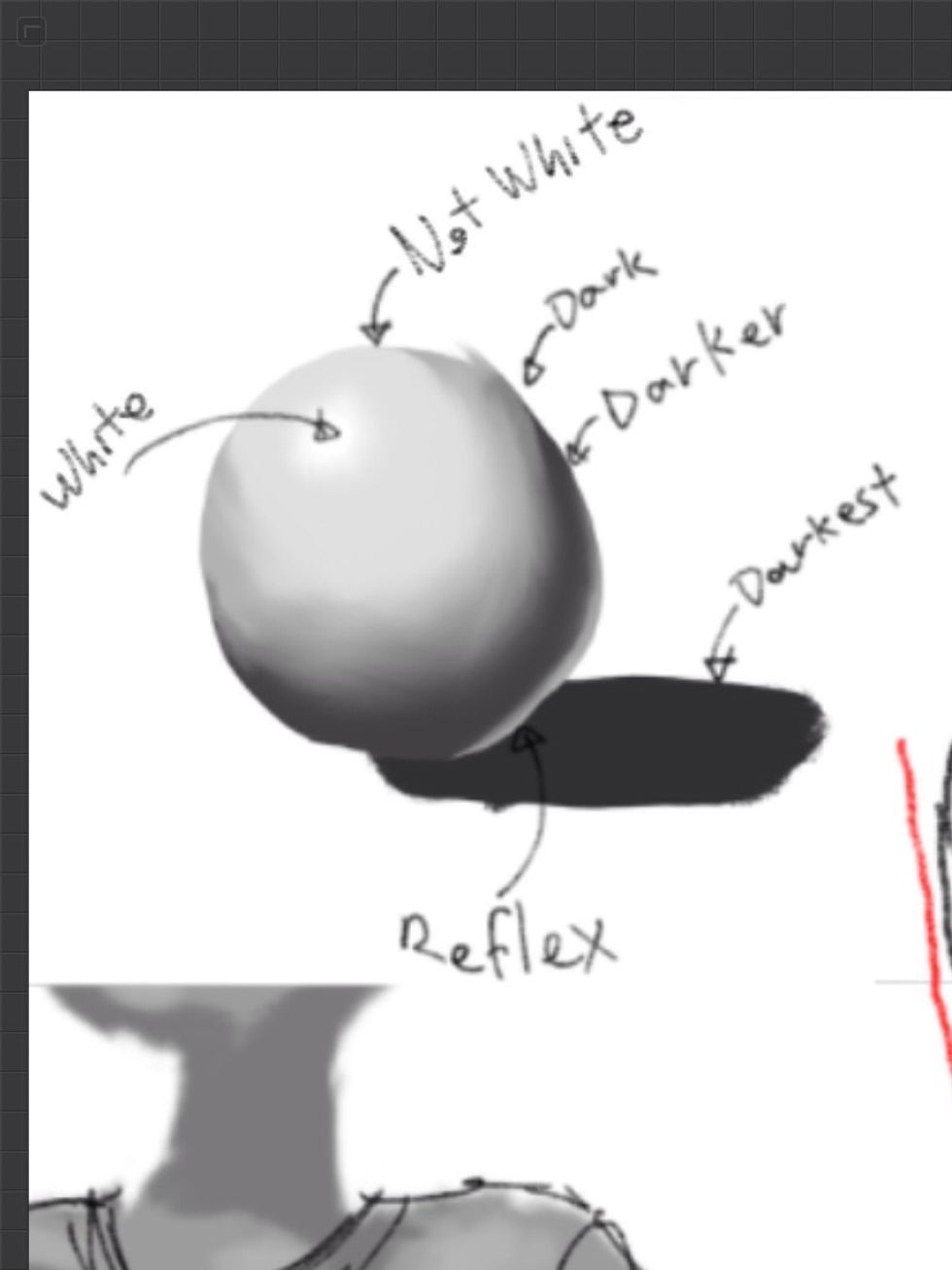Don't use white and black lightly, only too bright or too dark spots are trully white or black