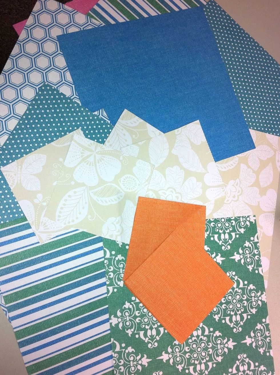 Don't worry about making the squares perfect - we'll clean them up in the next few steps.