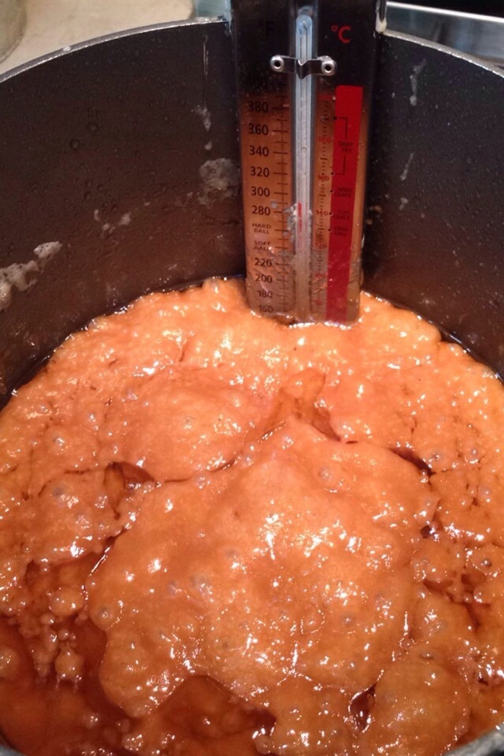 Don't worry if it separates a little. But the goal is the butter and usage must combine!