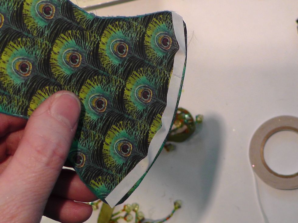 Don't worry if the tape is all wonky as you go around curves it will flatten out when you add trim