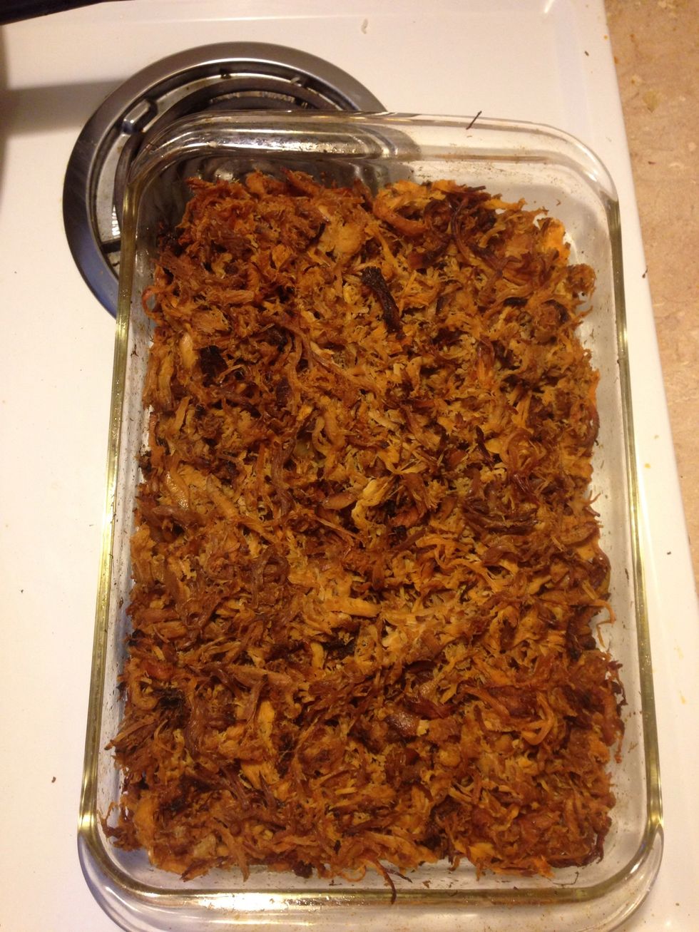 Done all crispy & ready to serve.