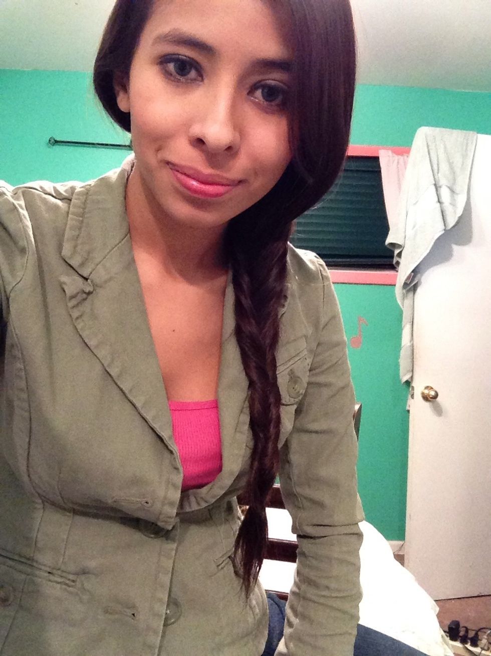 Done :) don't forget to tie! If needed I can upload a video, in case I wasn't clear enough.