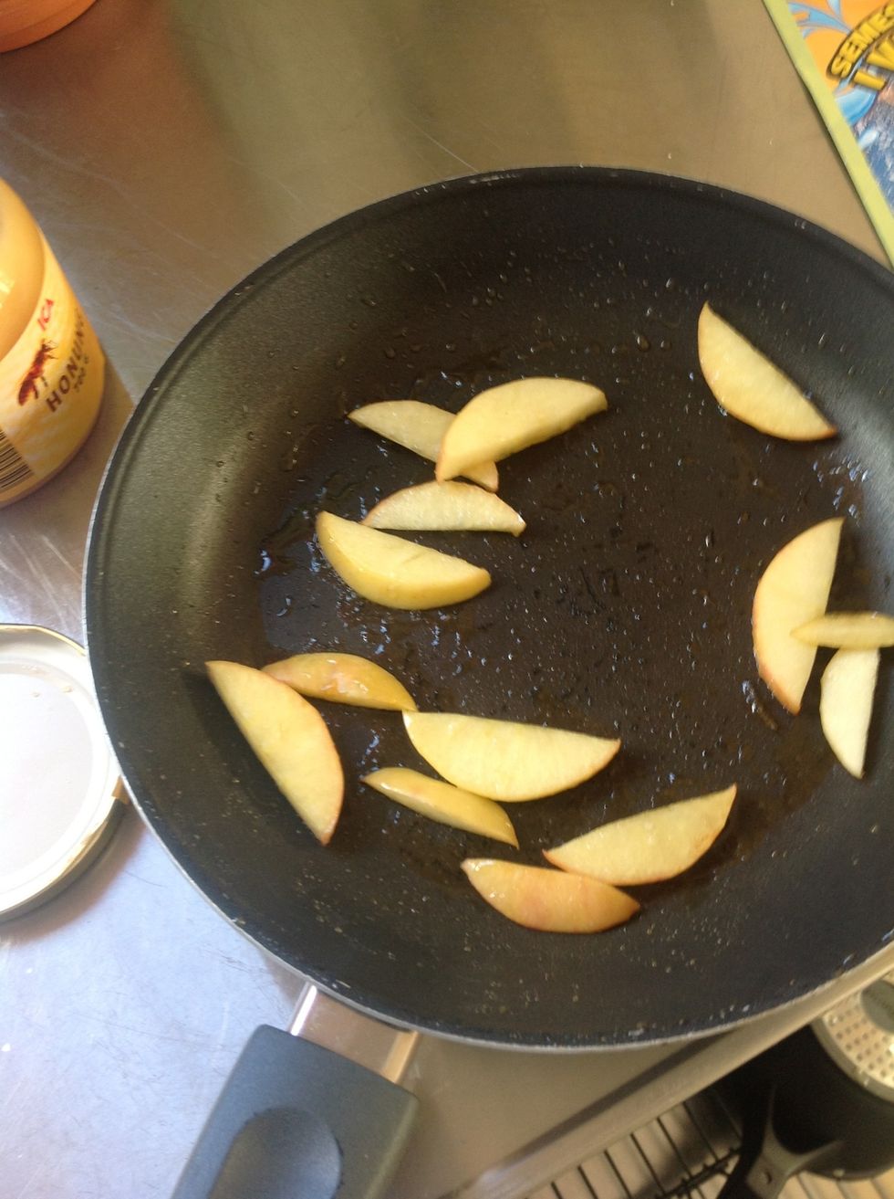 Done! Eat them with vanilla ice cream or just eat them without anything at all , Enjoy !