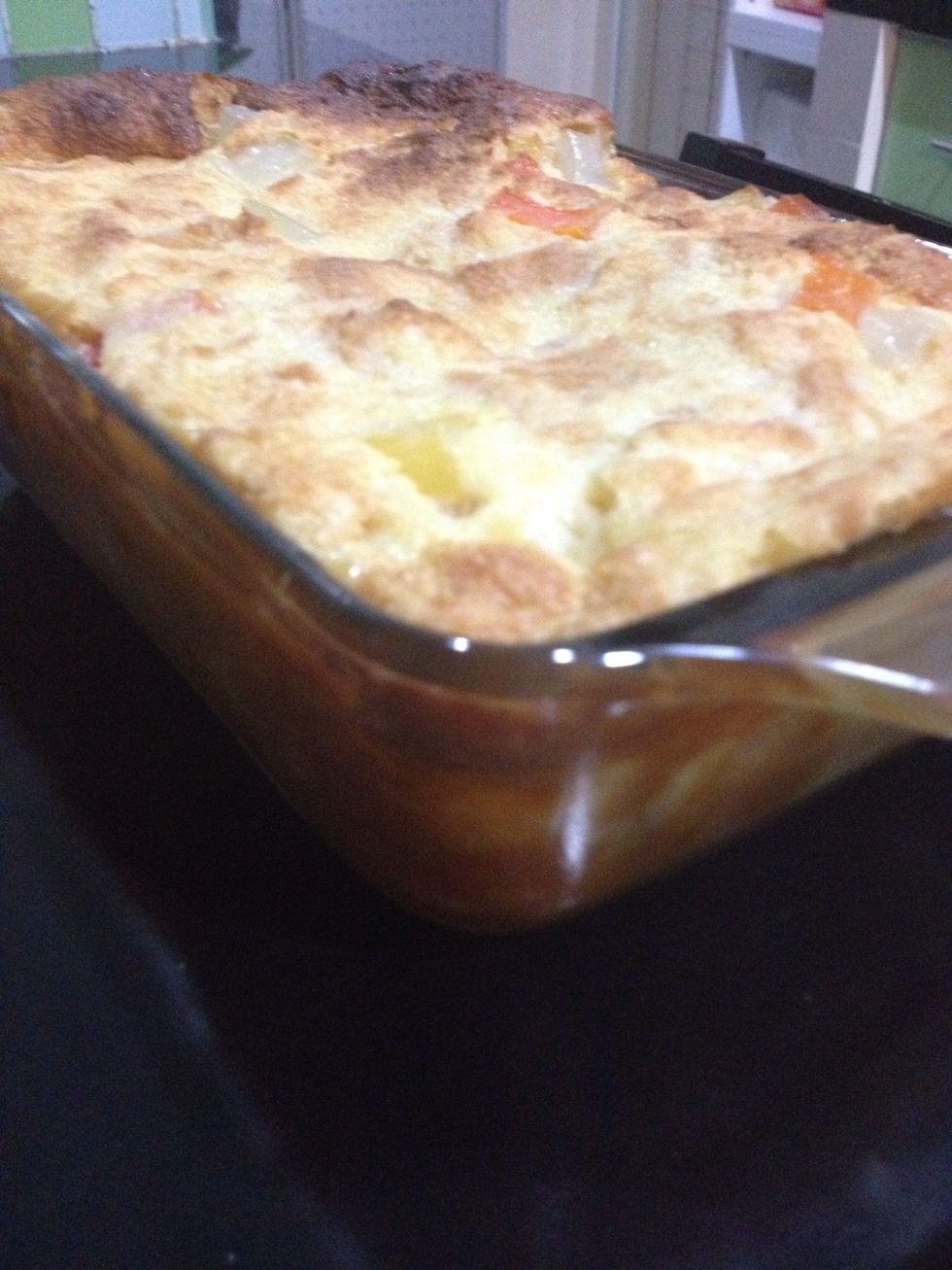 Done!!! Let them cool to room temperature and then dig in! Or pop it in the fridge and have it cold. I prefer it cold. :) I actually refrigerate it overnight.