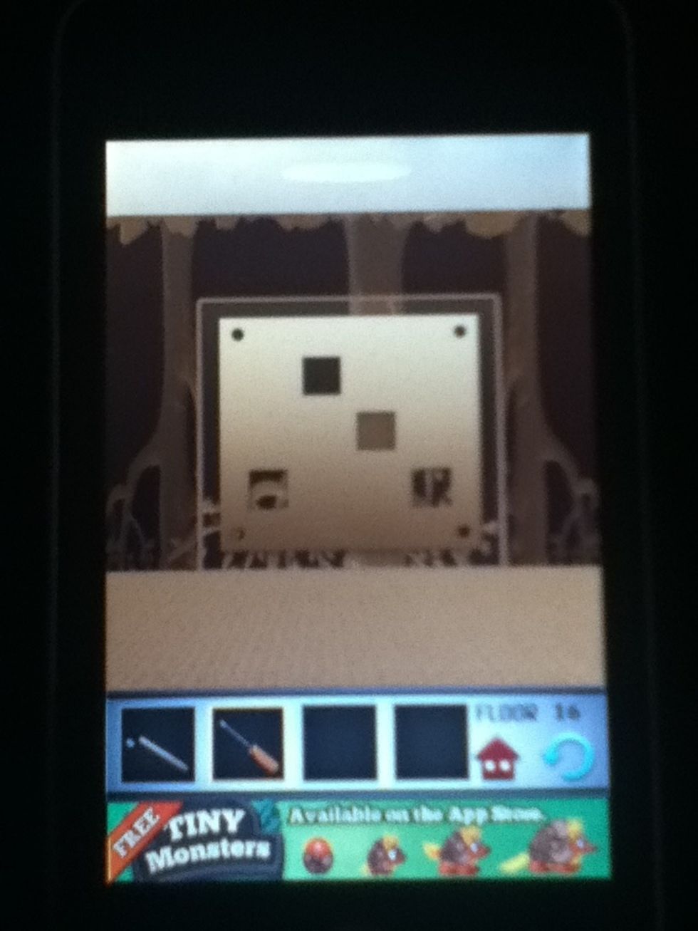 Done now tap the plate