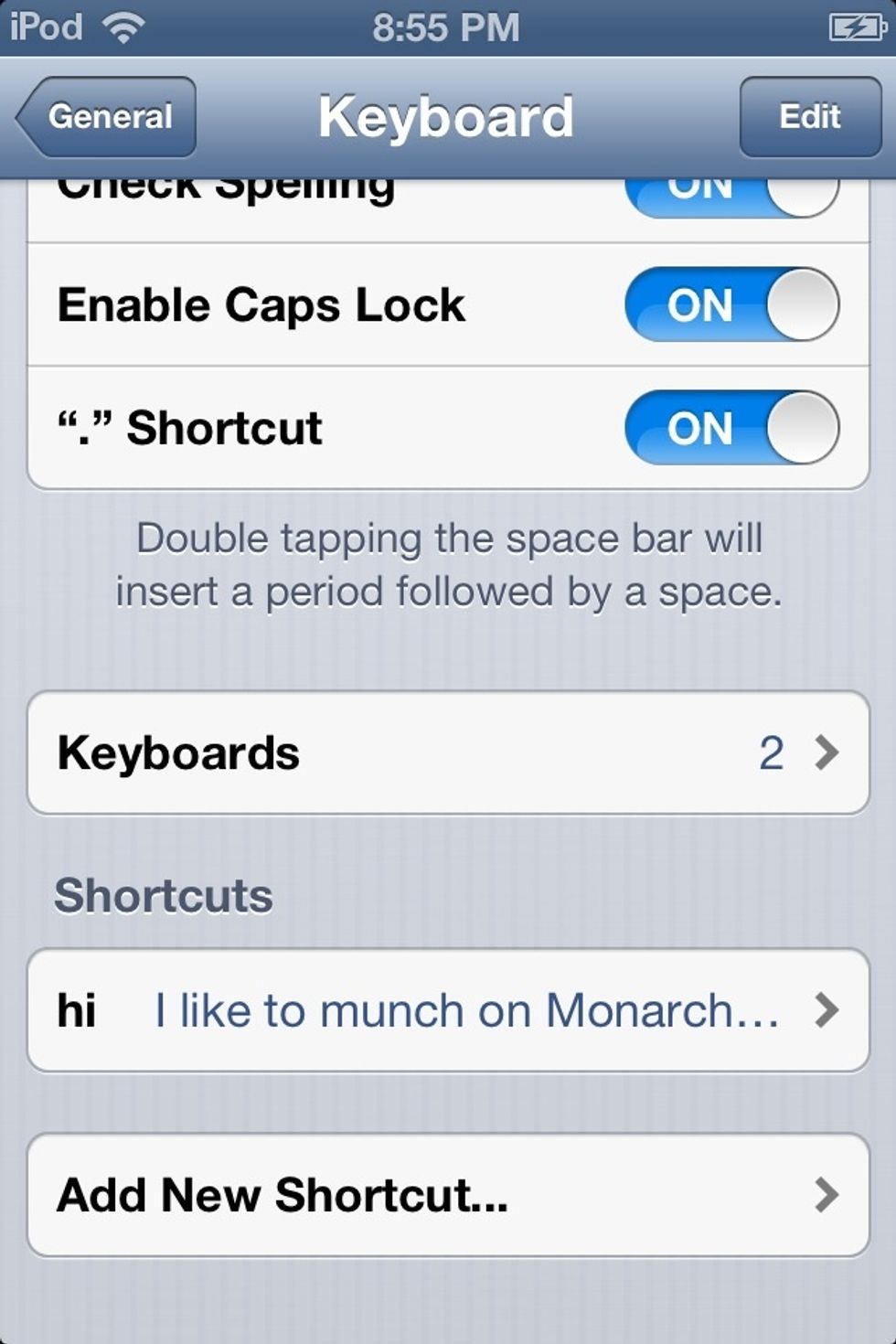 Done! Now to wait for your friend to text you and say whatever you chose.