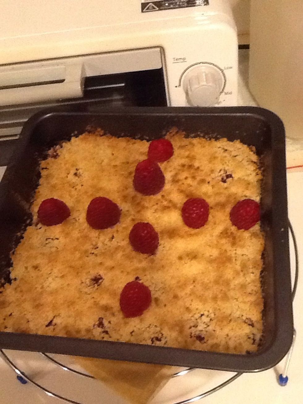 Done! Sorry i add some raspberry on top to resemble a football team we were watching