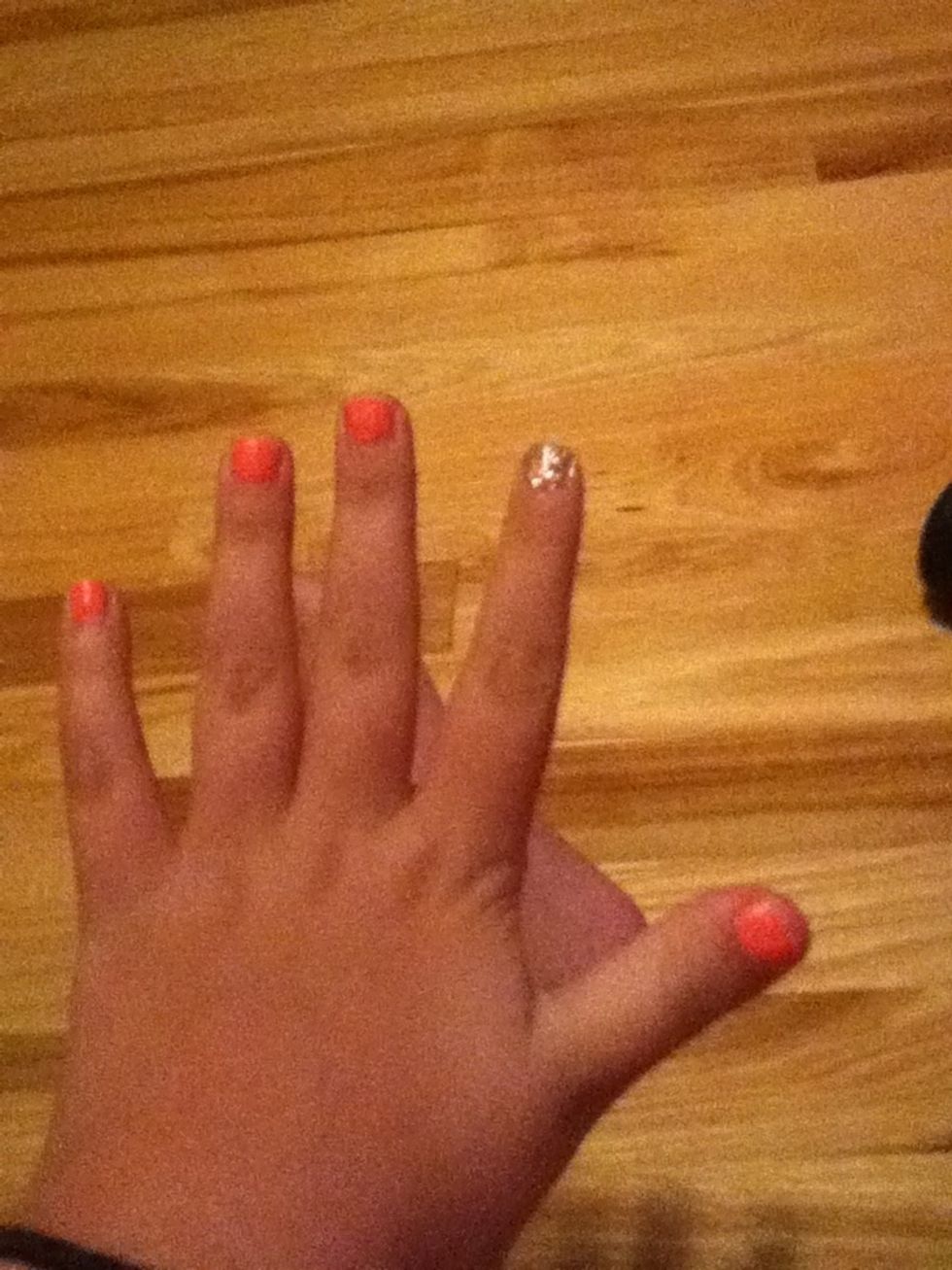 Done with my first hand
