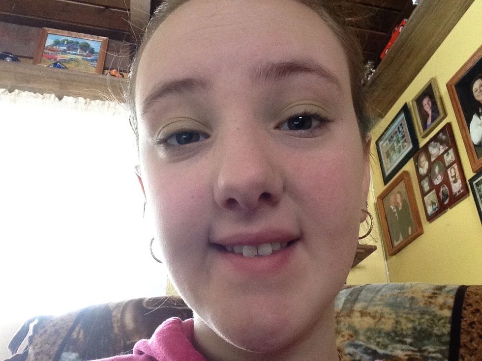 Done with the eyeshadow. Now on to highlight