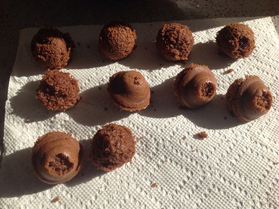 Done with the first batch! Now make more batches until all the batter is gone.