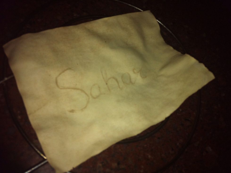 done with this antique look :)