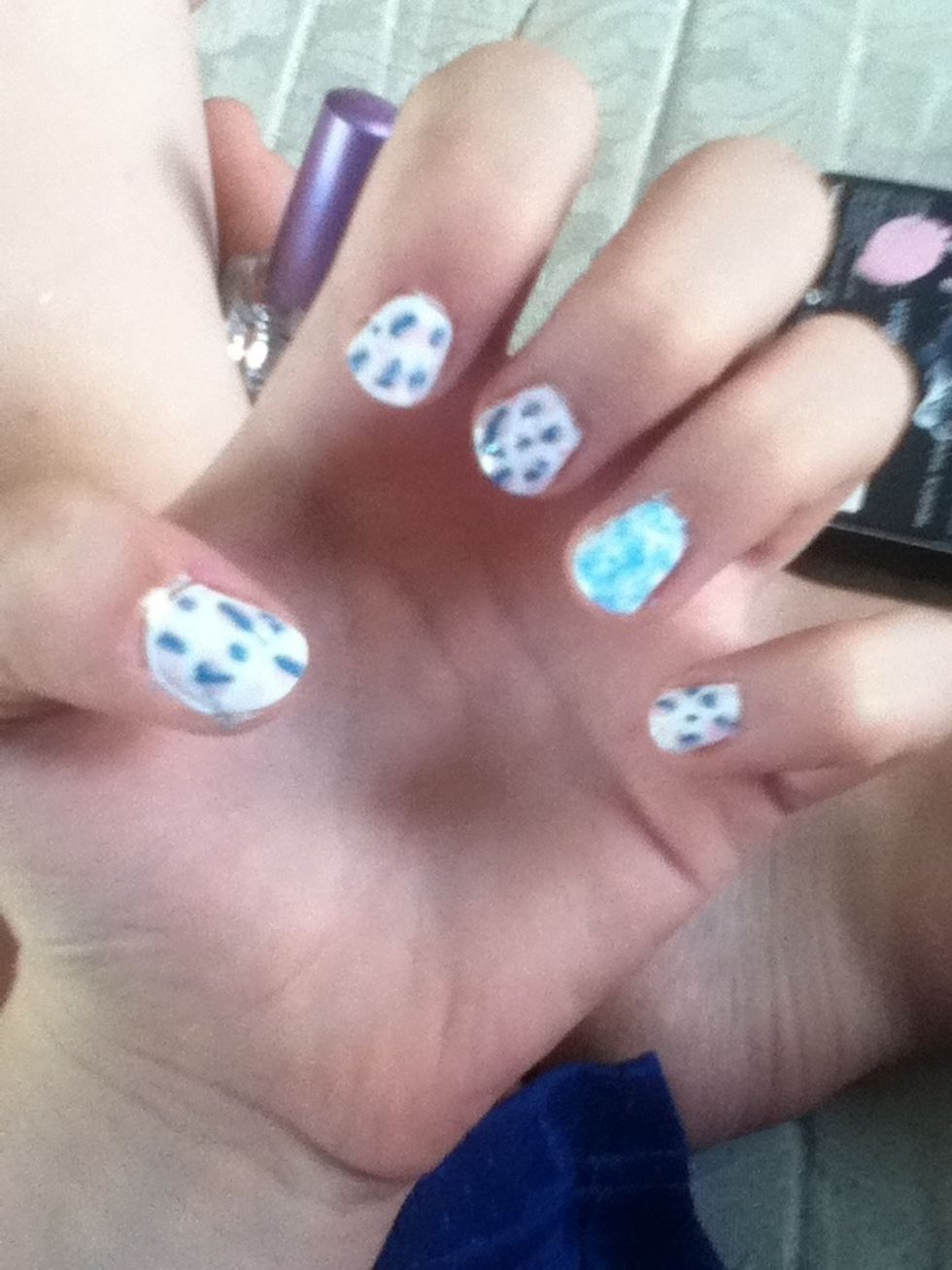 Done with this hand, start on other!