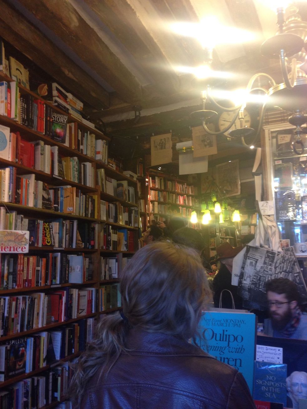 Dont buy books from the small shops near the Seine river, it's a tourist trap. Prefer the old bookshops like this one