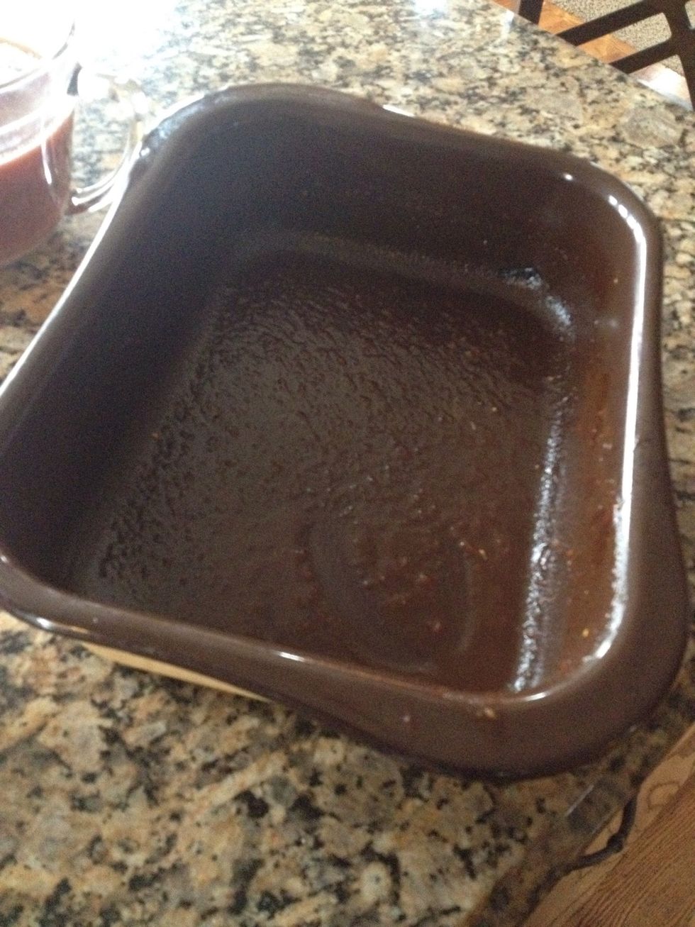 Dont clean your pan bc the shredded chicken goes right back in there