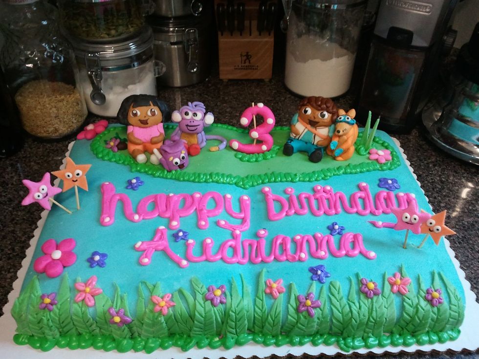 Dora the explorer cake