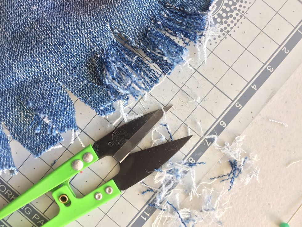 Dot all the way around