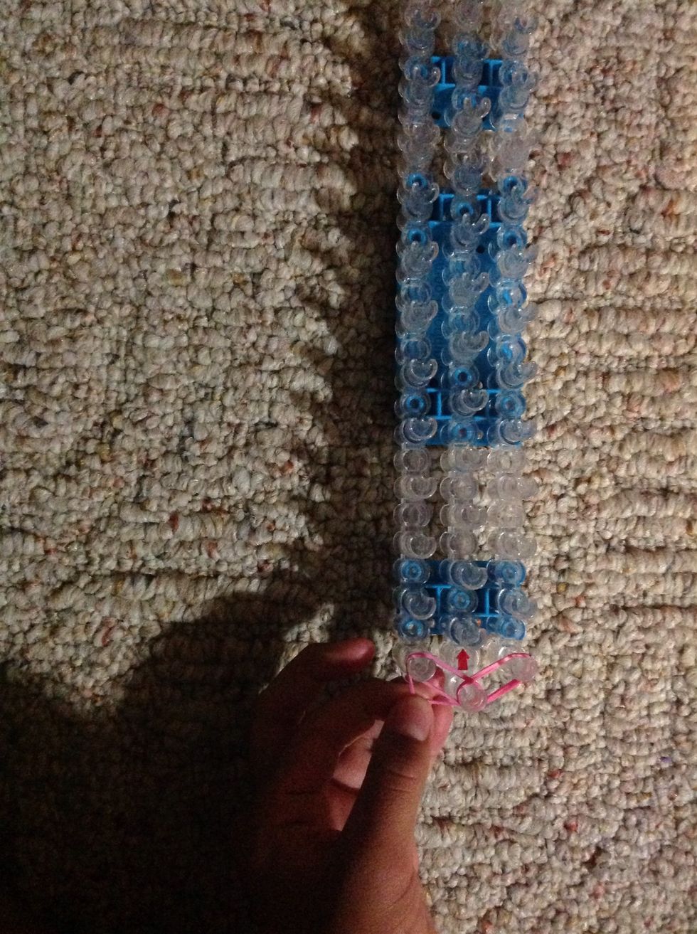 Double band them like this