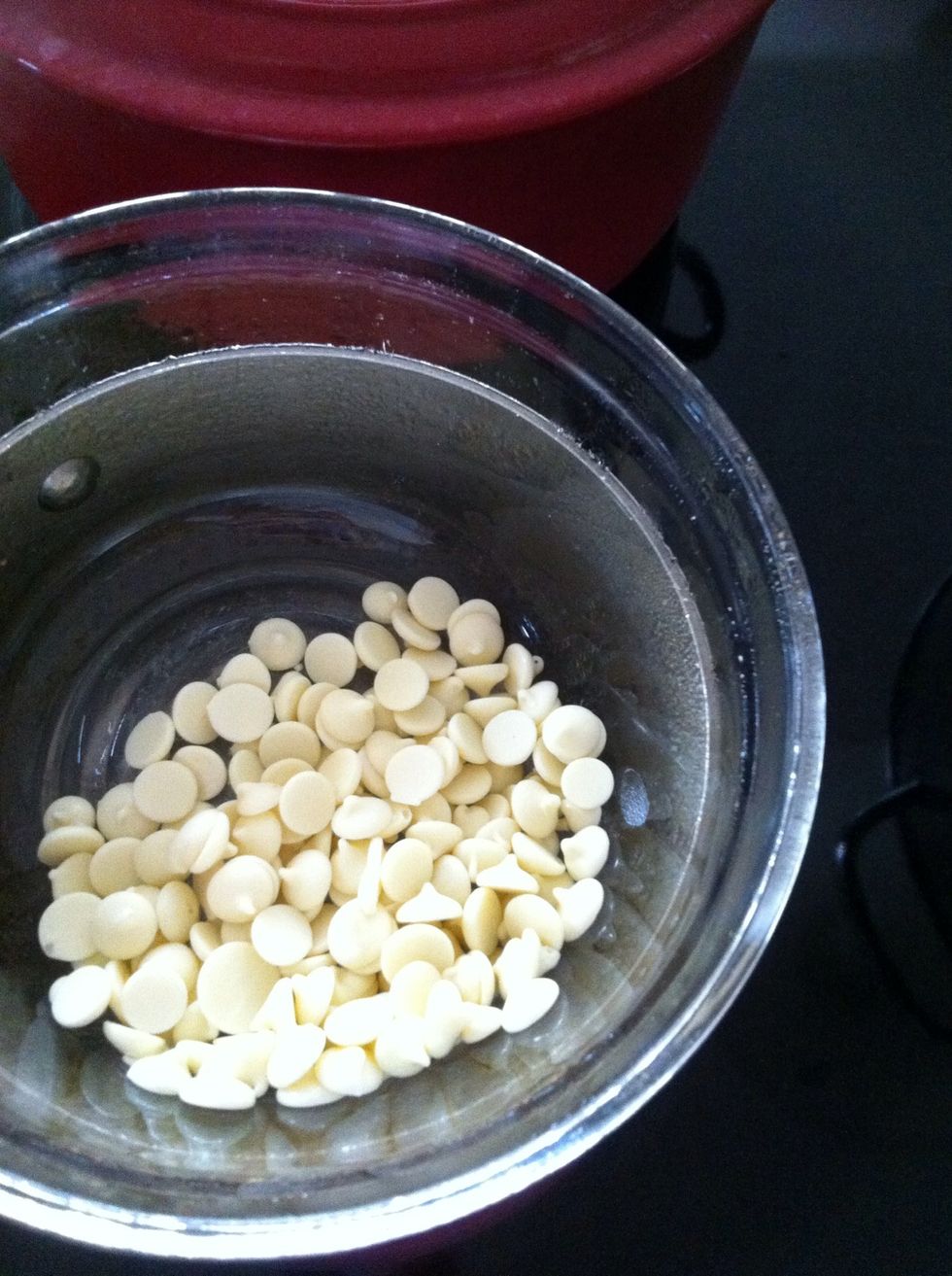 Double broiler till it melts. And be careful it doesn't burn and scorch. It won't take but a few minutes to melt