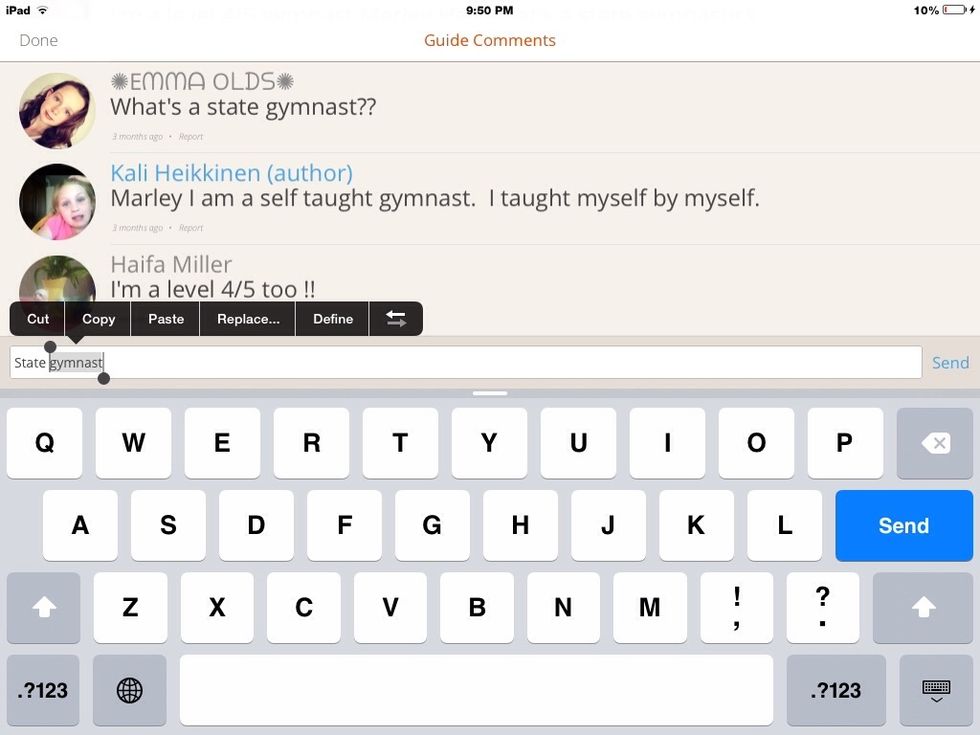 Double click on it then click definition