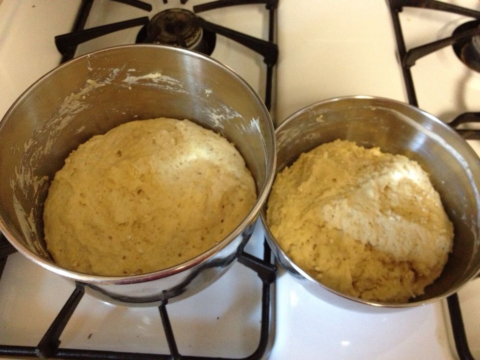 Dough is ready.
