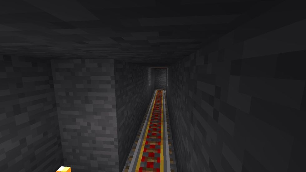 Down the corridor and up the hill