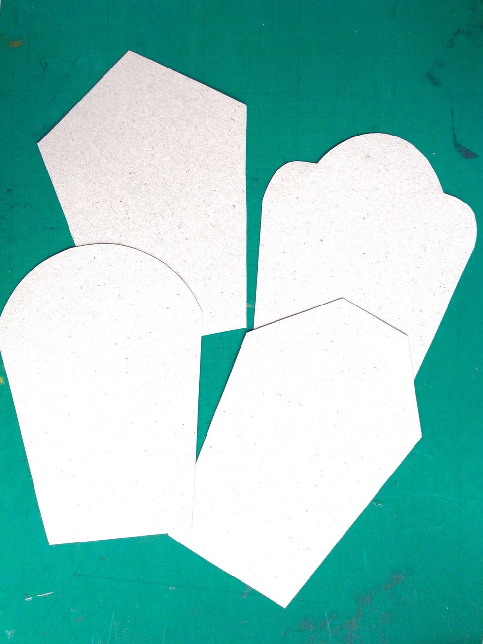 Download and print tomb party template at http://goo.gl/lr3kFy... Print or trace them onto a thicker cardboard...