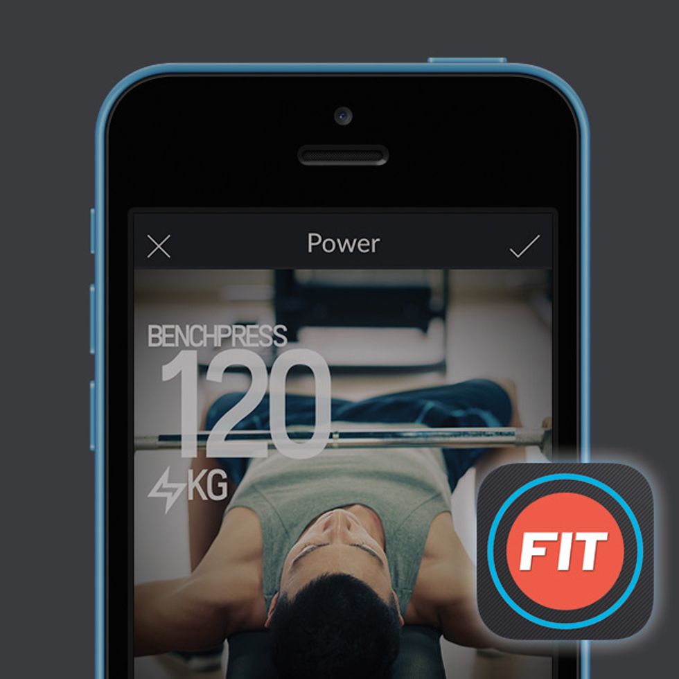 Download FitCamera from the Apple App Store for Free.