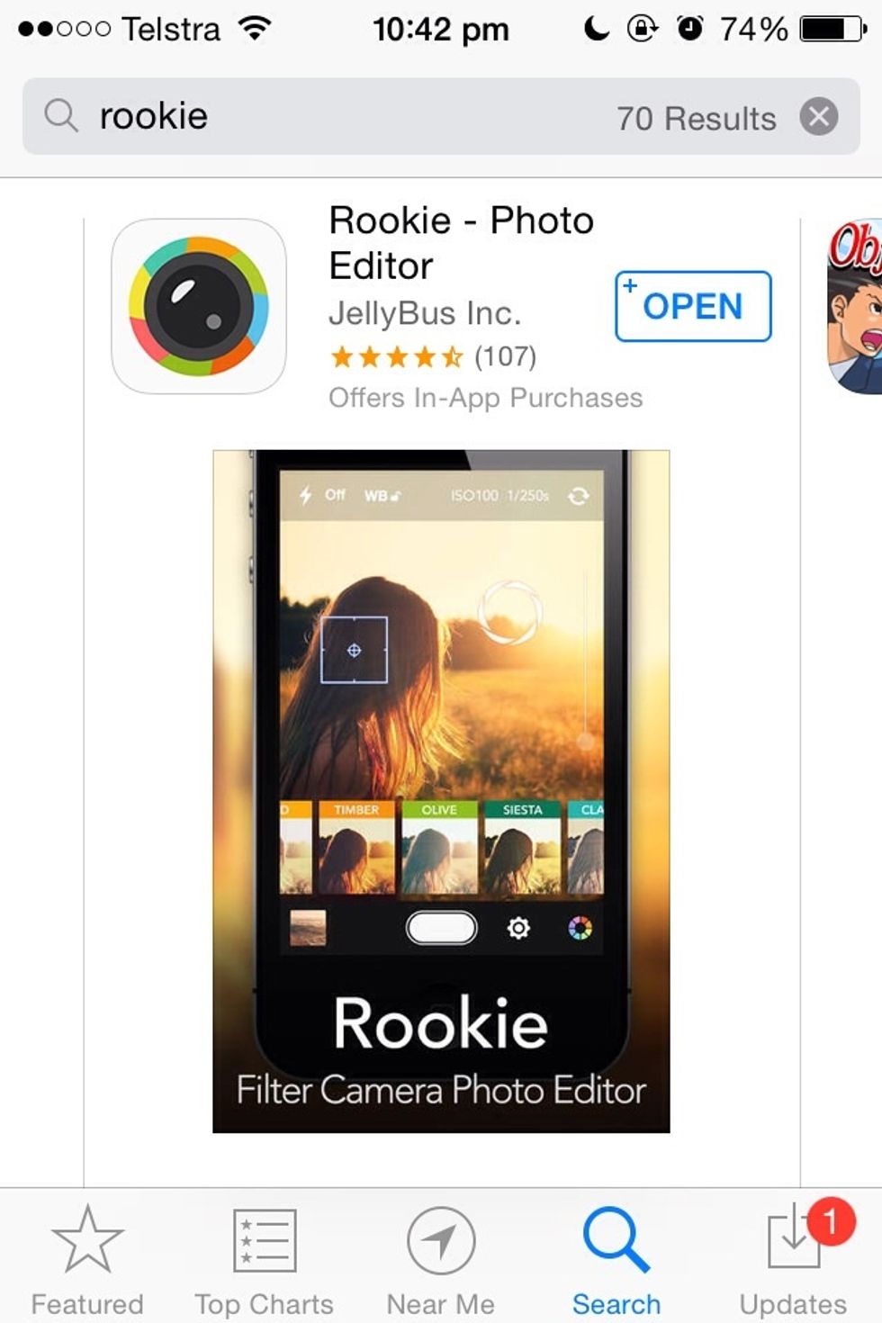 Download. This app has a lot of filters, as well as useful and retro stickers to go over the top. When applying filters there is an option that smooths skin for a flawless selfie! Amazing!! Text too!!